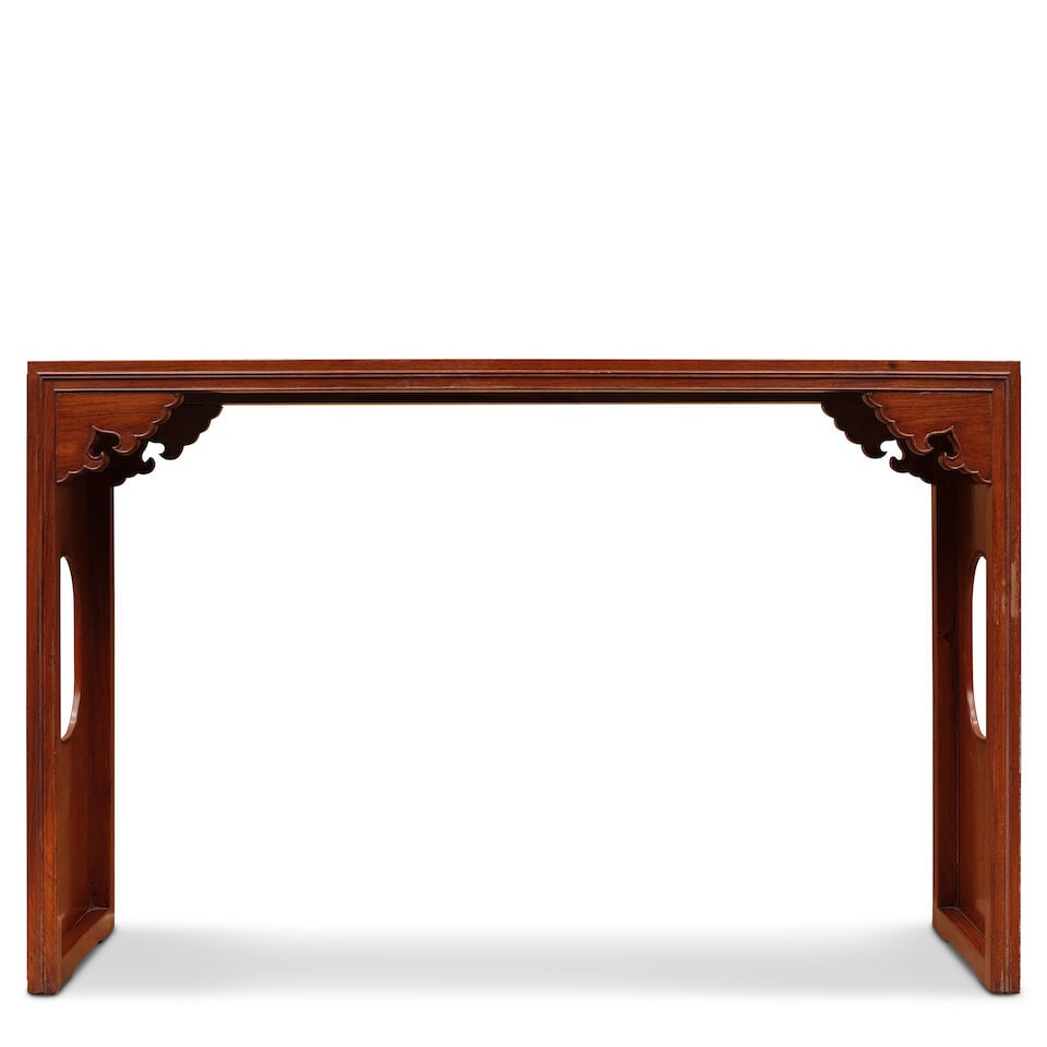 A HUALI ALTAR TABLE 20th century, attributed to Charlotte Horstmann and Gerald Godfrey, Ltd., Ho...