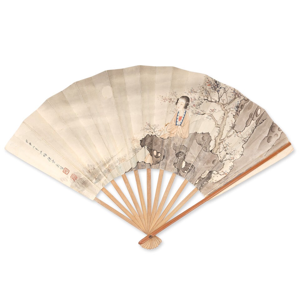 ATTRIBUTED TO CHEN SHAOMEI (1909-1954) Beauty (1 of 2)