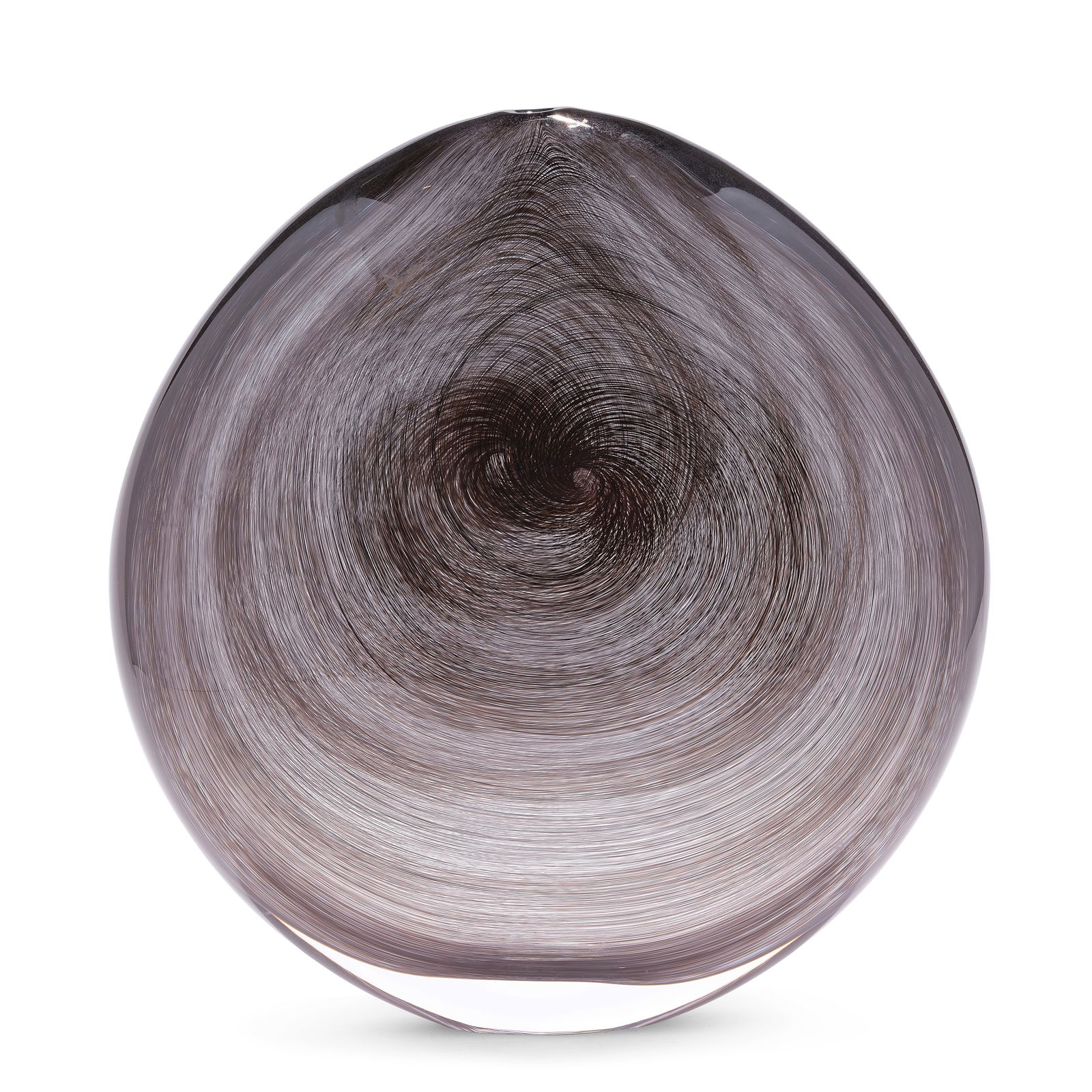 TOBIAS MOHL (BORN 1970) Black Net Vessel2004blown and internally decorated glass, etched 'Tobias... (1 of 1)