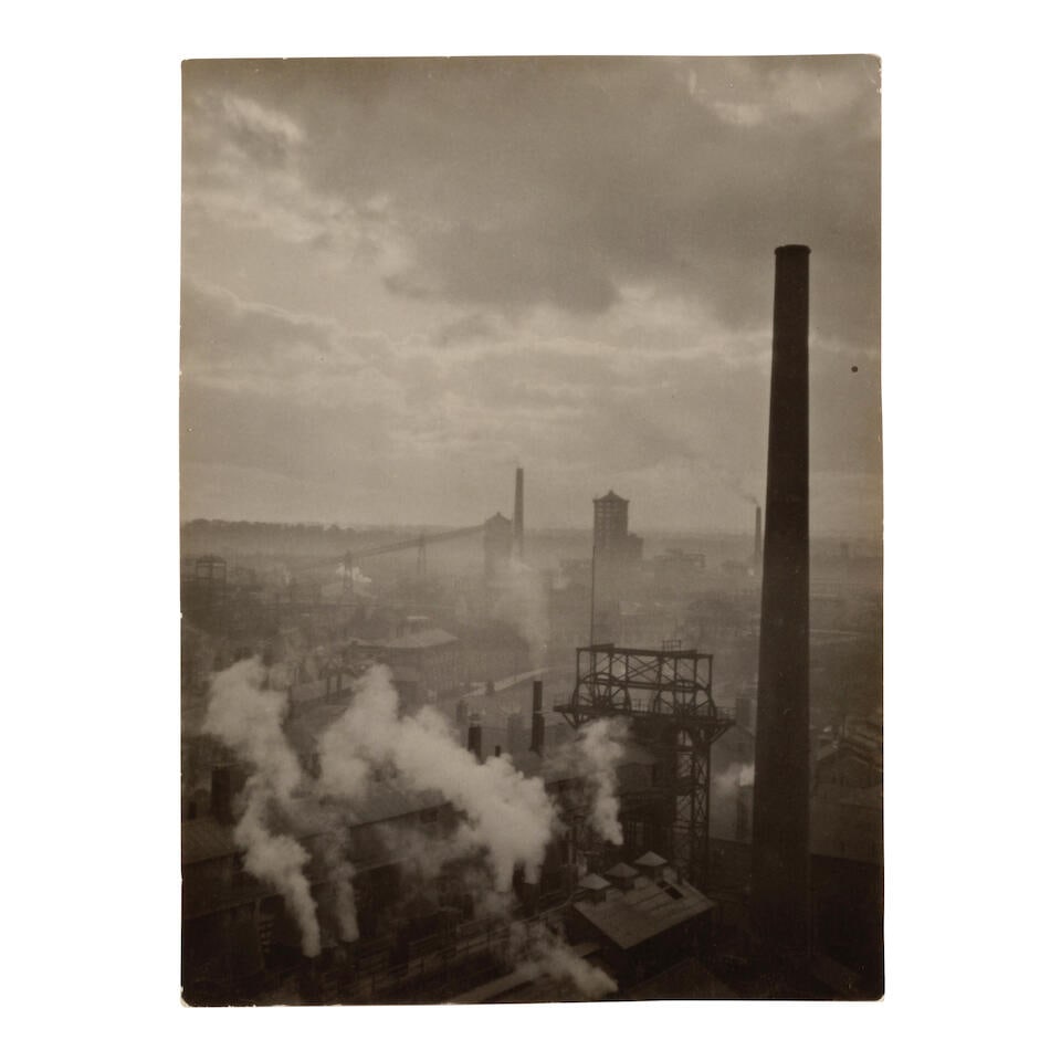 EMIL OTTO HOPPÉ (1878-1972); Brunner Mond Chemical Works, Winnington, Cheshire, England; (1 of 2)
