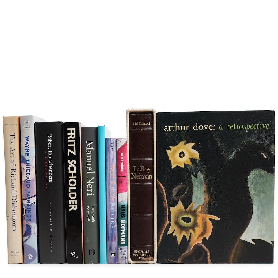 SEVENTEEN 20TH AND 21ST CENTURY ARTISTS' BOOKS FROM GENE HACKMAN'S LIBRARY: SEVENTEEN 20TH AND 21ST CENTURY ARTISTS' BOOKS FROM GENE HACKMAN'S LIBRARY Including: 1. Manuel Neri : Early Work, 1953-1978. New York: Hudson Hills Press in association with The Concoran Gallery of A