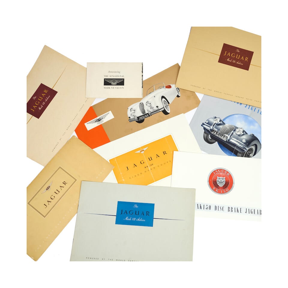 Jaguar Mark V, Mark VII, XK 120, XK 140, and XK 150 (1 of 1)