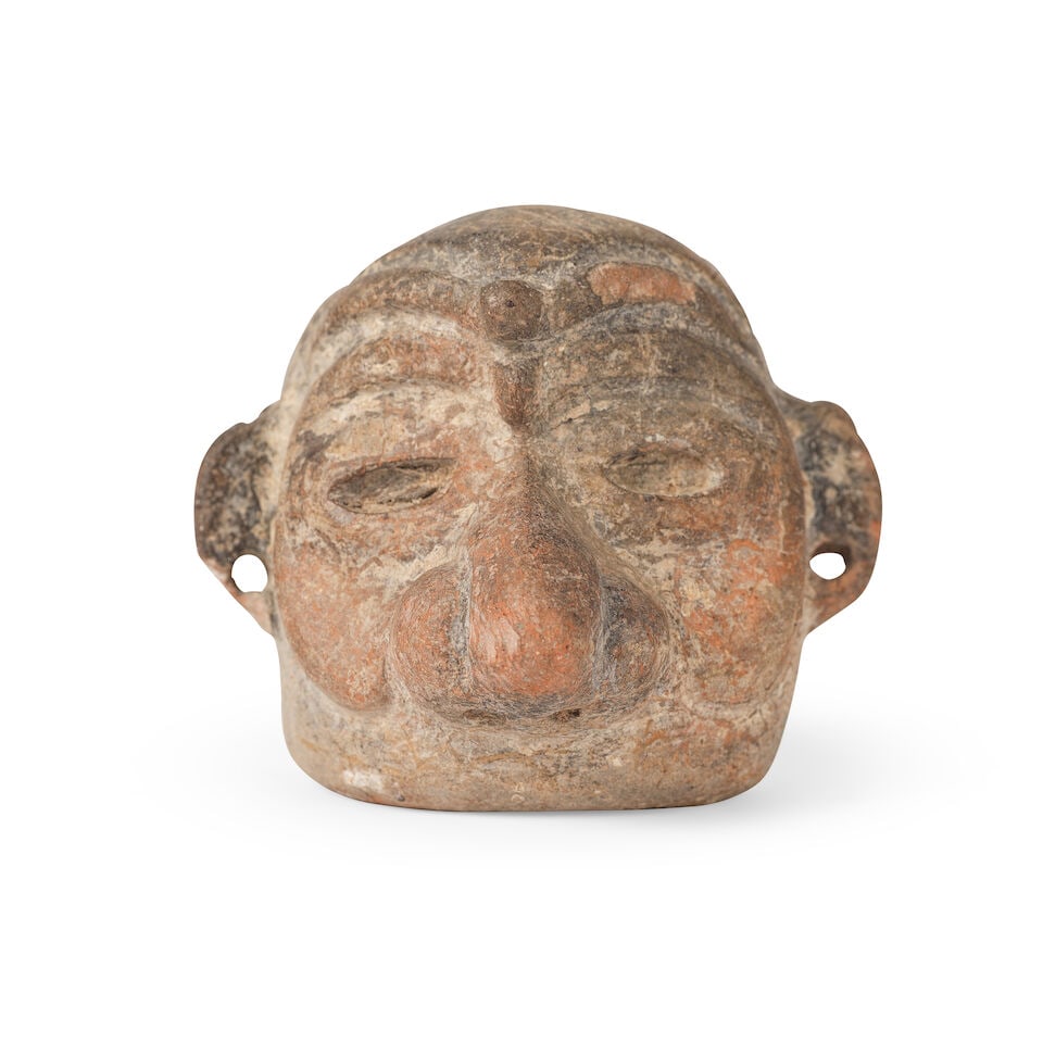 VASE À POISON ANTHROPOMORPHE MAYA Mexique, Culture Maya, Période classique, 450-750 ap... (1 of 2)