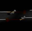 A PAIR OF GOLD FILIGREE 'SHOU' HAIRPINS Qing Dynasty (2)