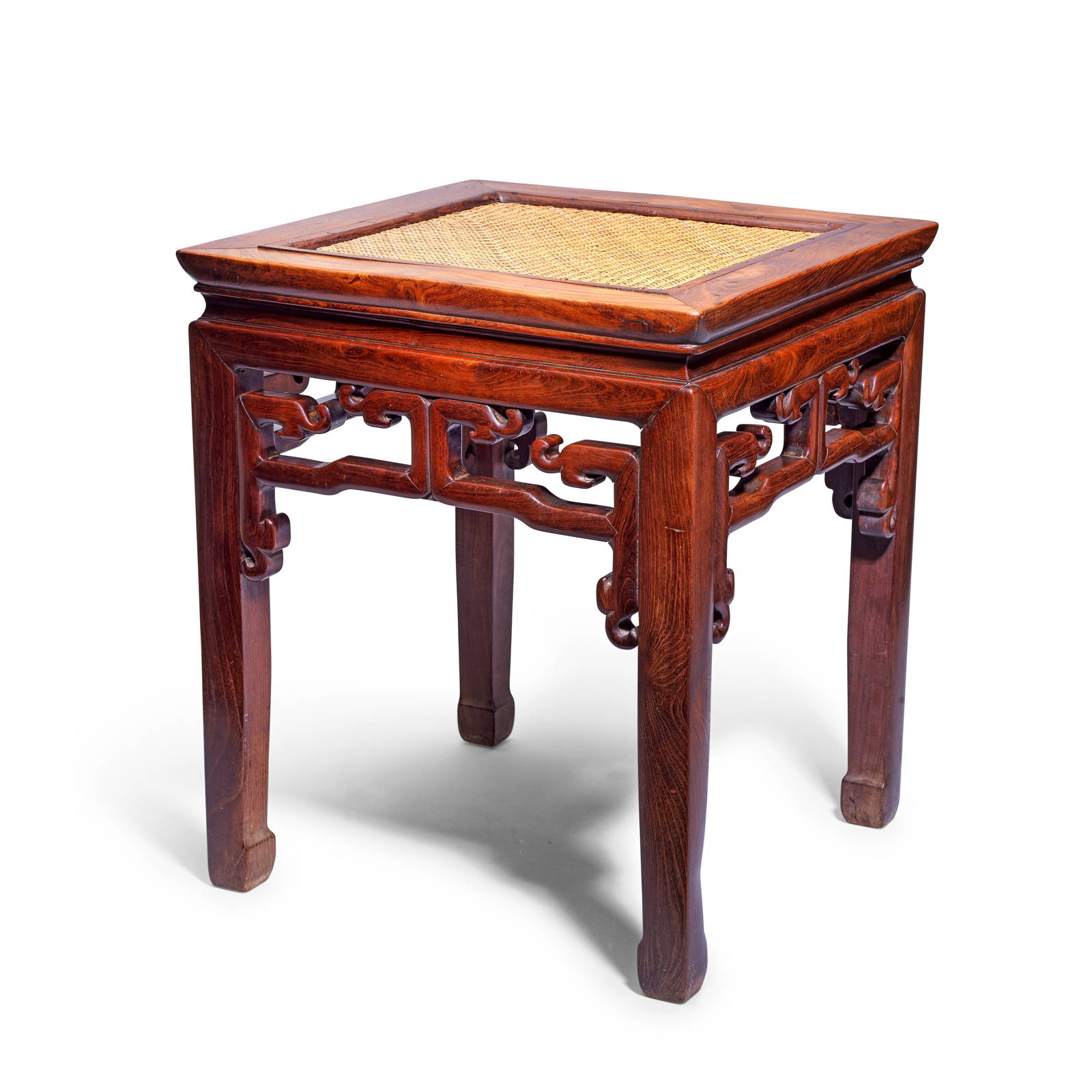 A JICHIMU STOOL, FANGDENG 19th century