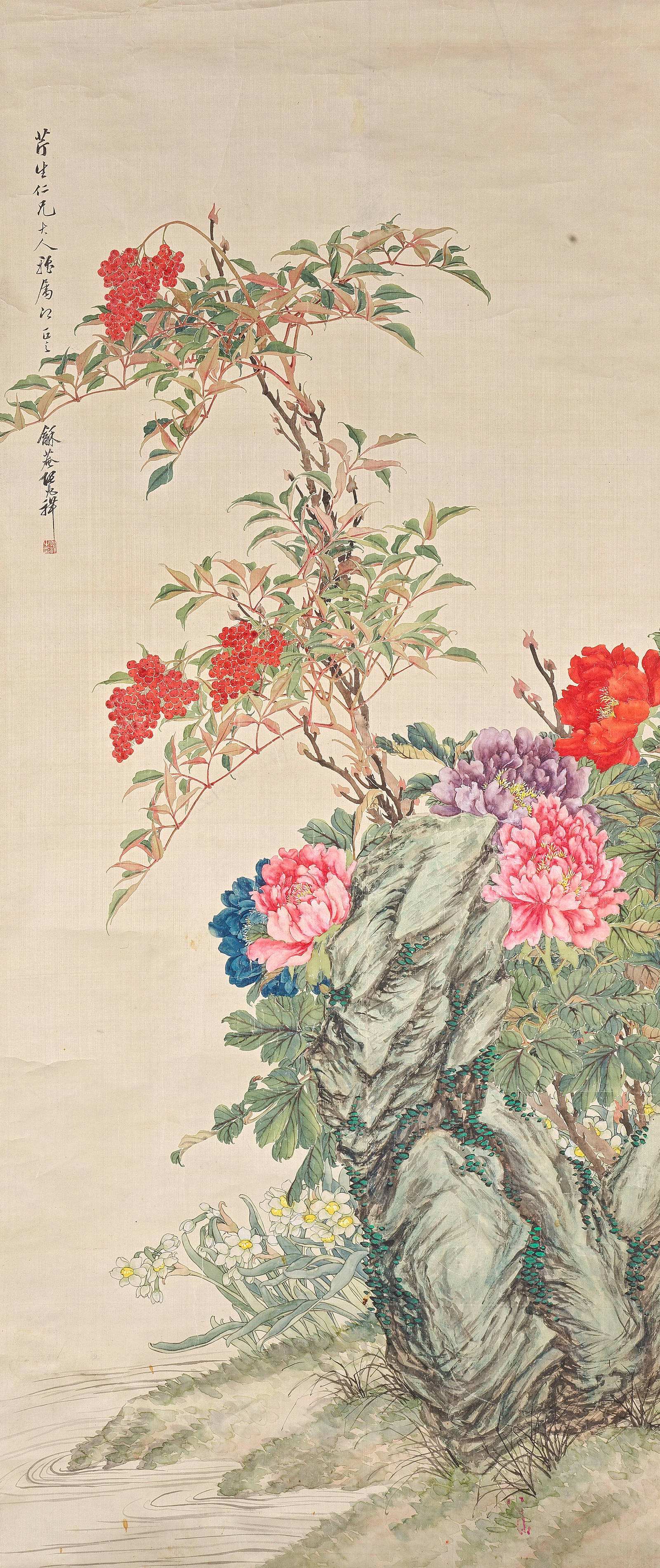 ZHANG ZHAOXIANG (1852-1908) Blossoms