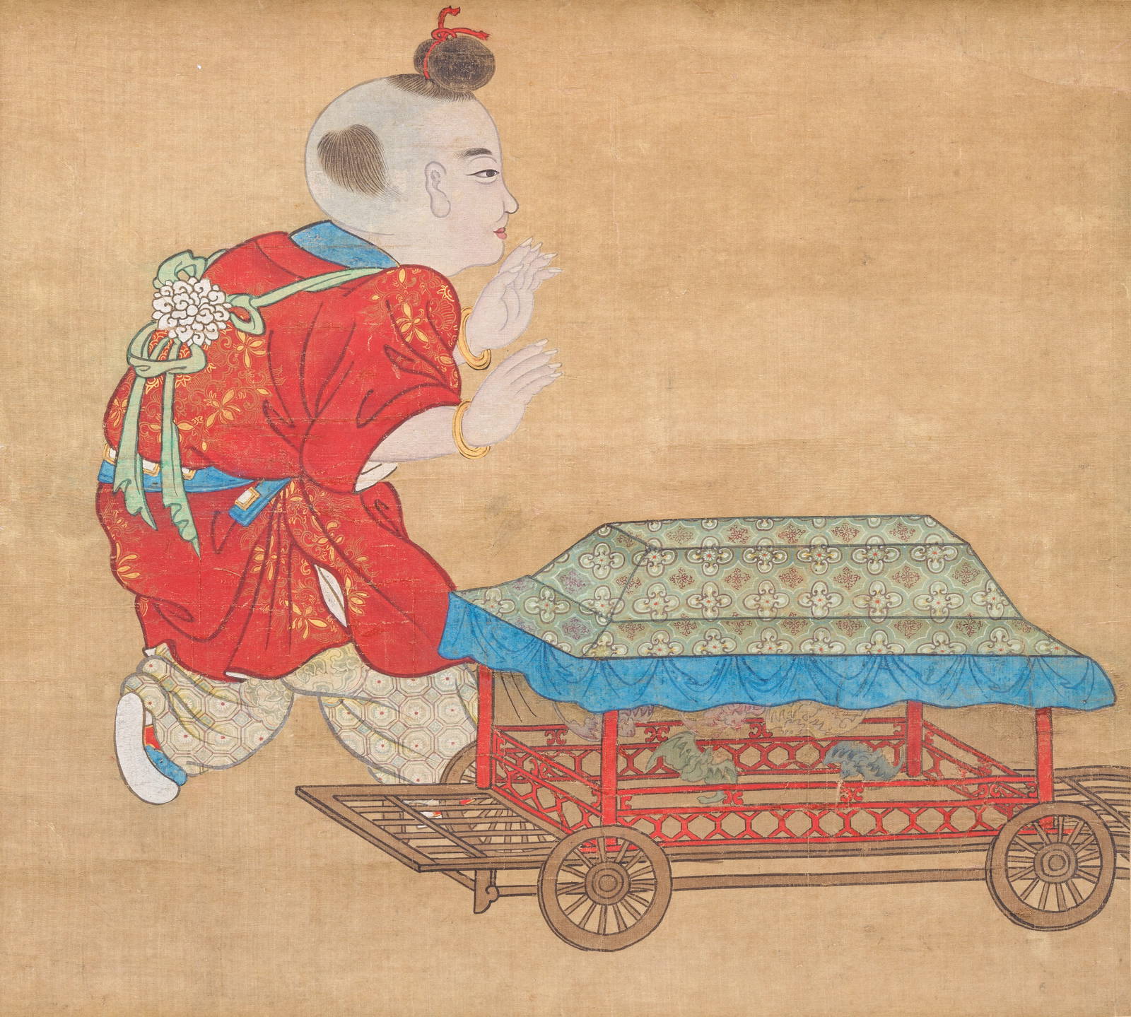 ANONYMOUS Boy and Bats