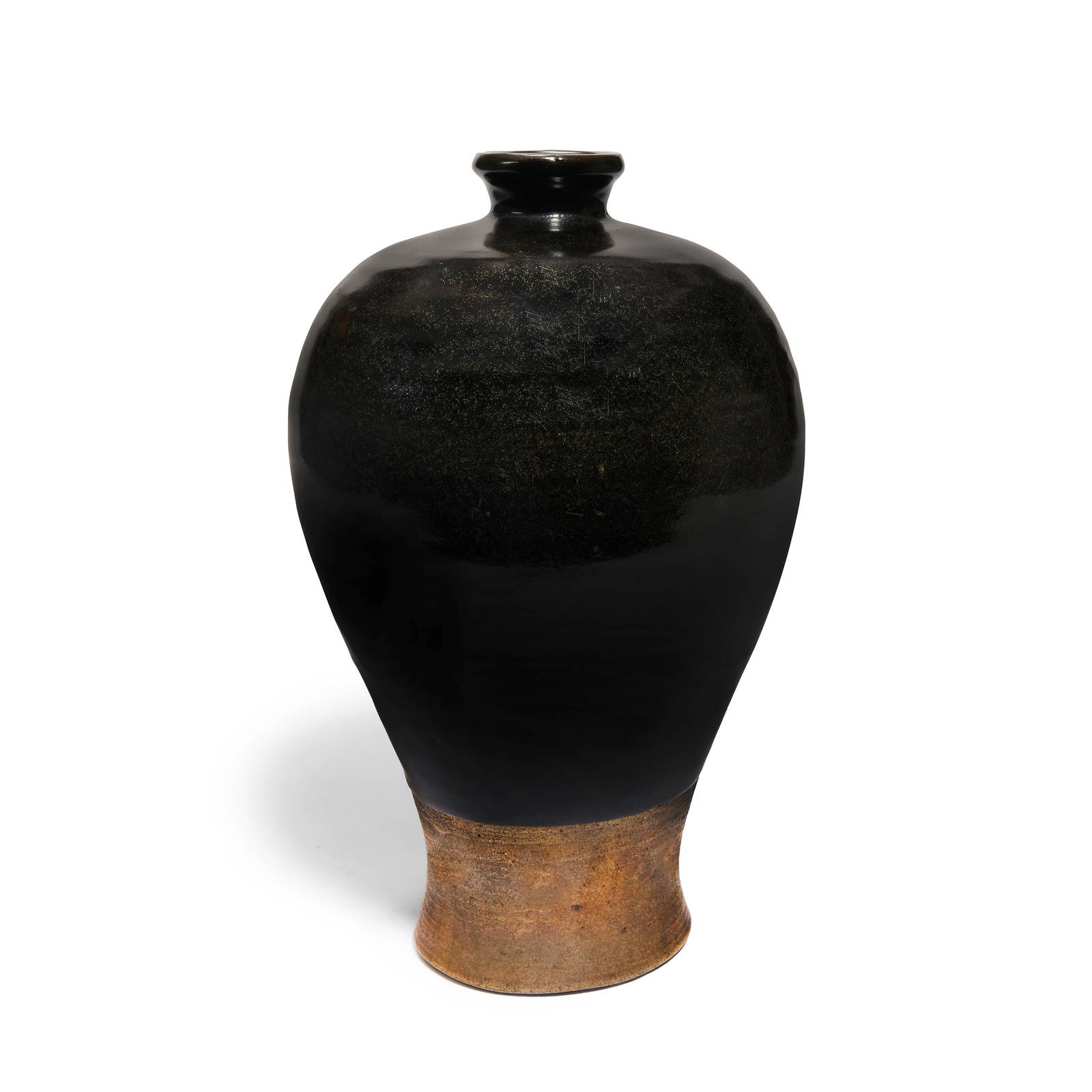 A BLACK GLAZED VASE, MEIPING Song Dynasty