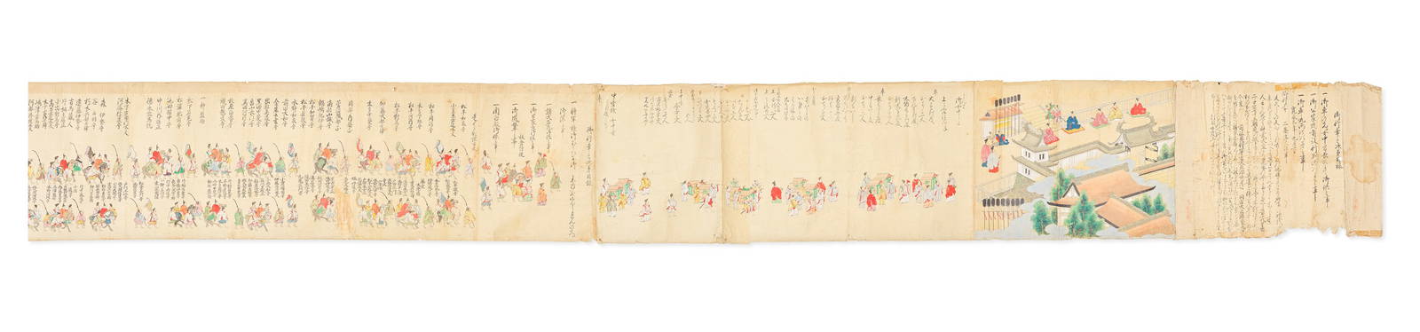 JAPANESE SCHOOL (CIRCA 19TH CENTURY) The Nijo imperial excursion of 1626