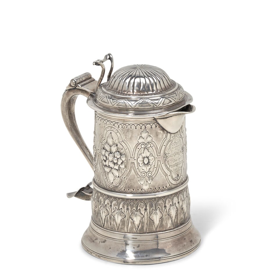 George II Sterling Silver Tankard, (1 of 1)
