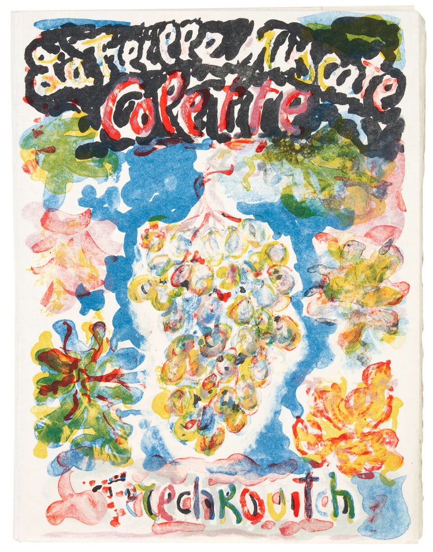 CONSTANTIN TERECHKOVITCH (1902-1978); La Treille Muscate; (14): CONSTANTIN TERECHKOVITCH (1902-1978) La Treille Muscate (Terechkovitch 110), 1961 Color lithographs on Japan paper; identified on colophon as Robert Léger edition number 40 from the edition of 15