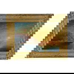 Ecole de Ivan Konstantinovich Aivazovsky (Feodosia 1817-1900) Vue de Yalta