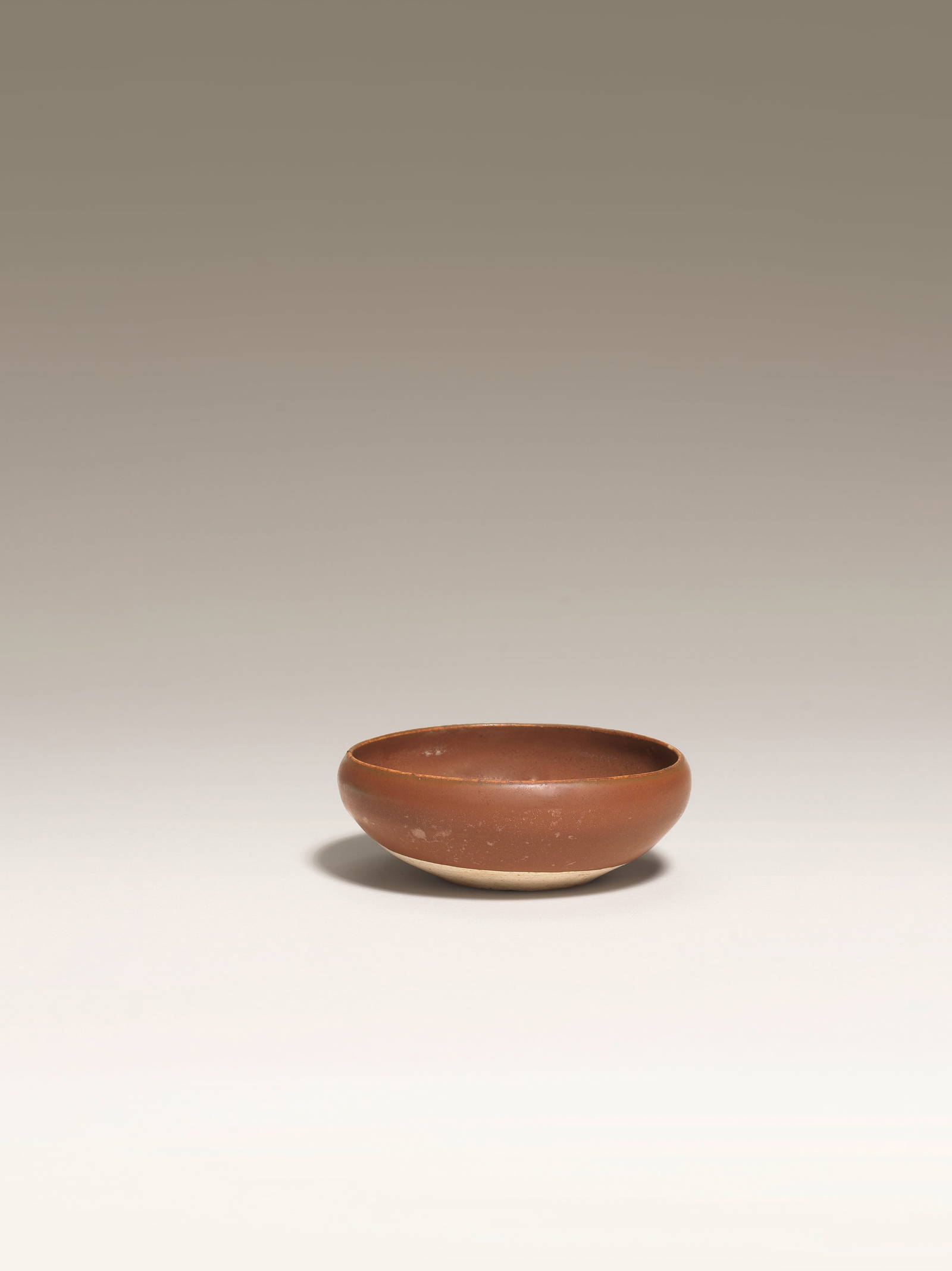 A SMALL PERSIMMON-GLAZED STONEWARE ALMS-BOWL-SHAPED BRUSHWASHER Northern Song Dynasty (2)