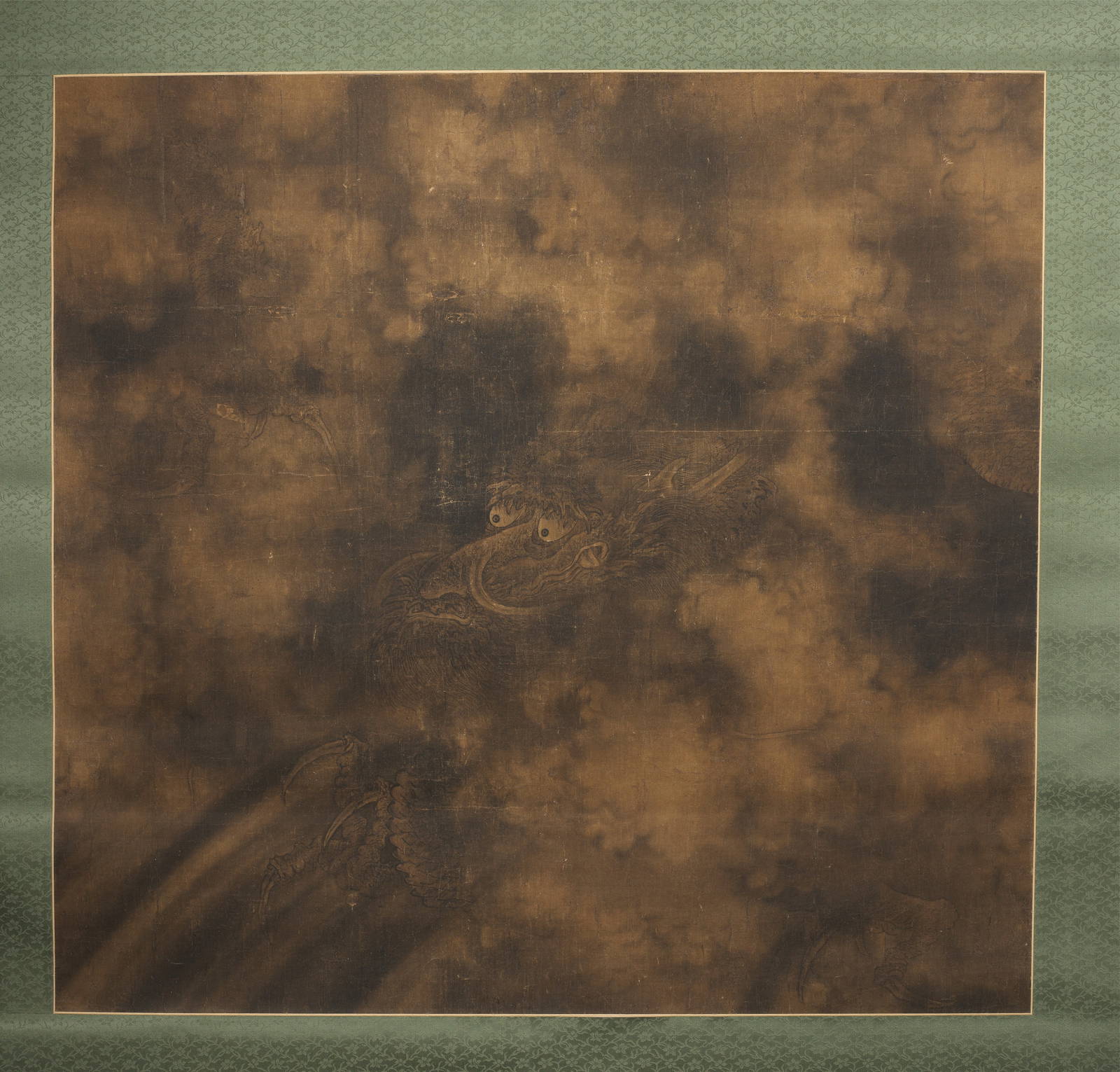 AN INK PAINTING OF A DRAGON Ming Dynasty or earlier