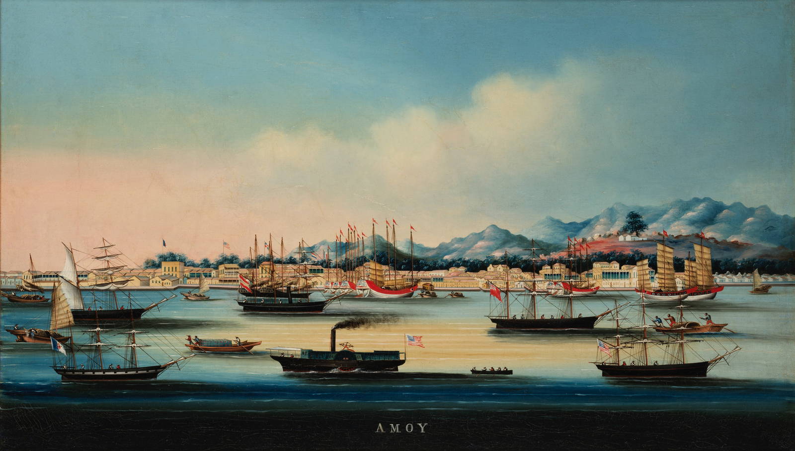 CHINESE ARTIST (CIRCA 1860s) Amoy (Xiamen): The harbour