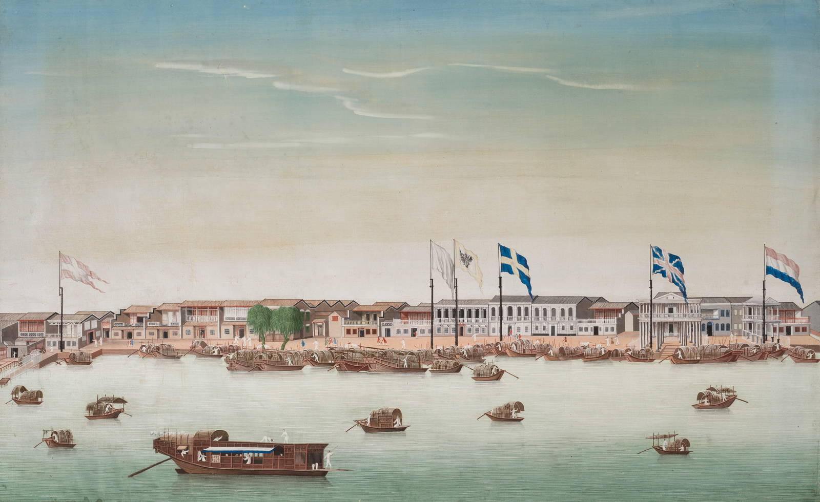 CHINESE ARTIST (CIRCA 1780) The Hongs, Canton