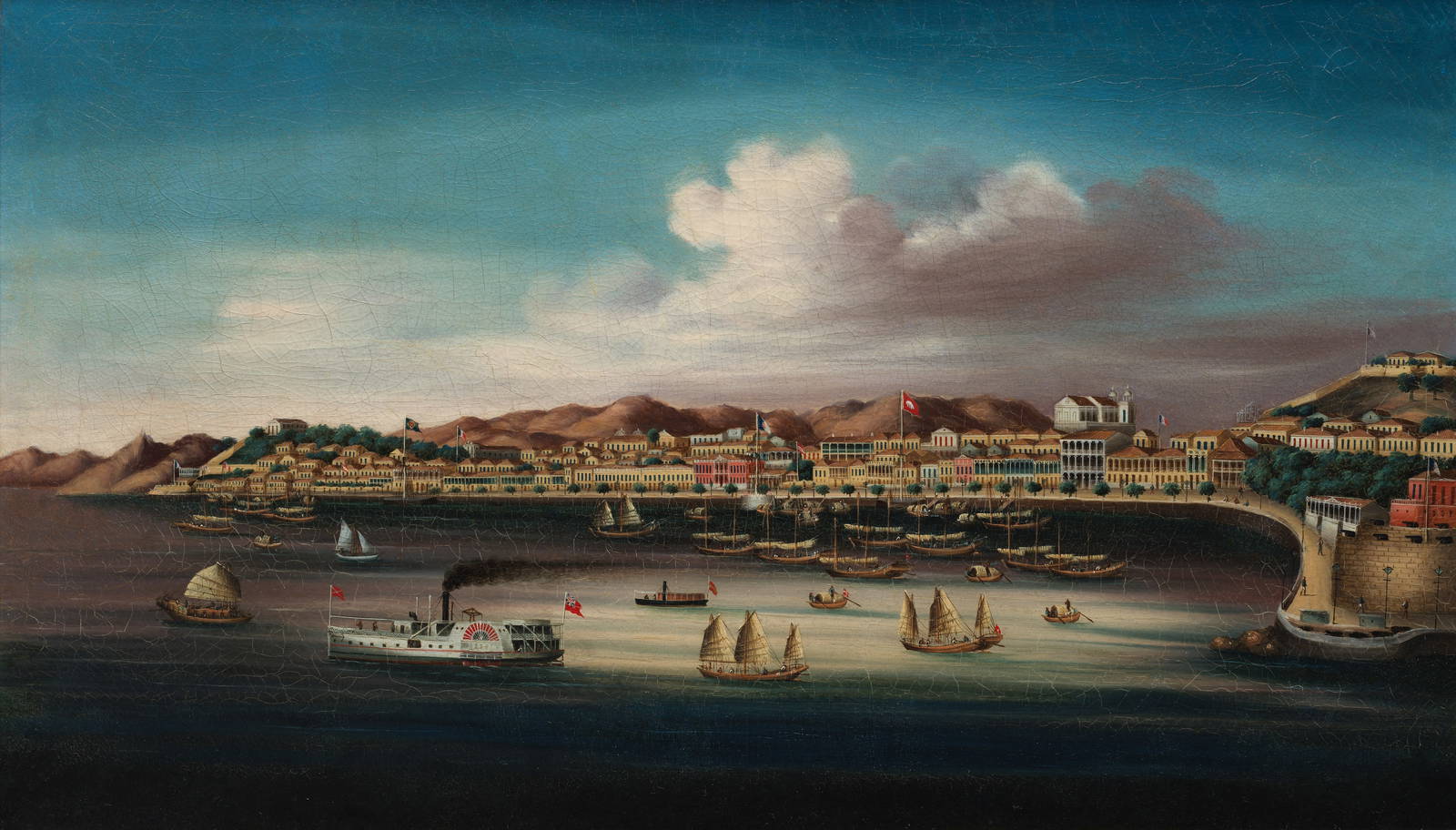 CHINESE ARTIST (CIRCA 1875) The Praya Grande, Macau
