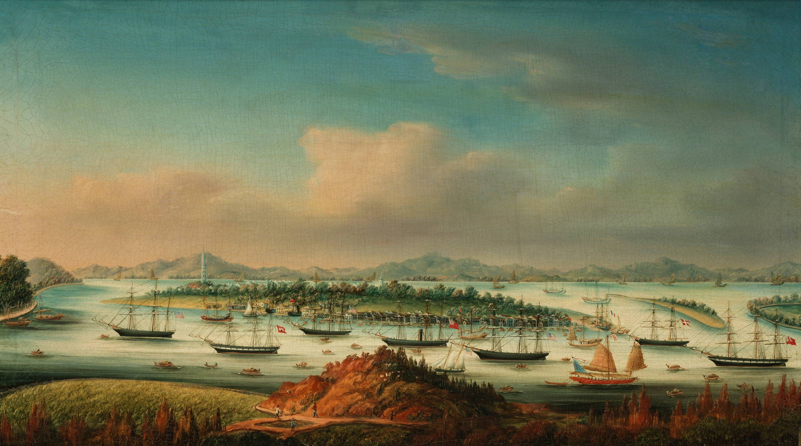 CHINESE ARTIST (EARLY 1850s) Whampoa: the anchorage