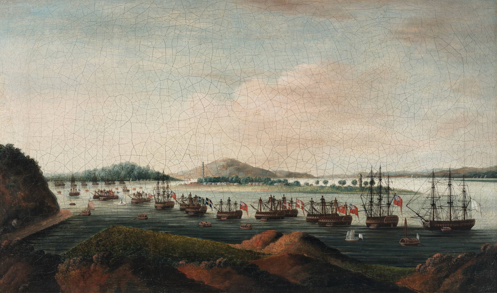 CHINESE ARTIST (LATE 18TH CENTURY) Whampoa: The Anchorage