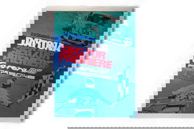 A 1973 Porsche Daytona Sieg Zur Premiere factory poster,