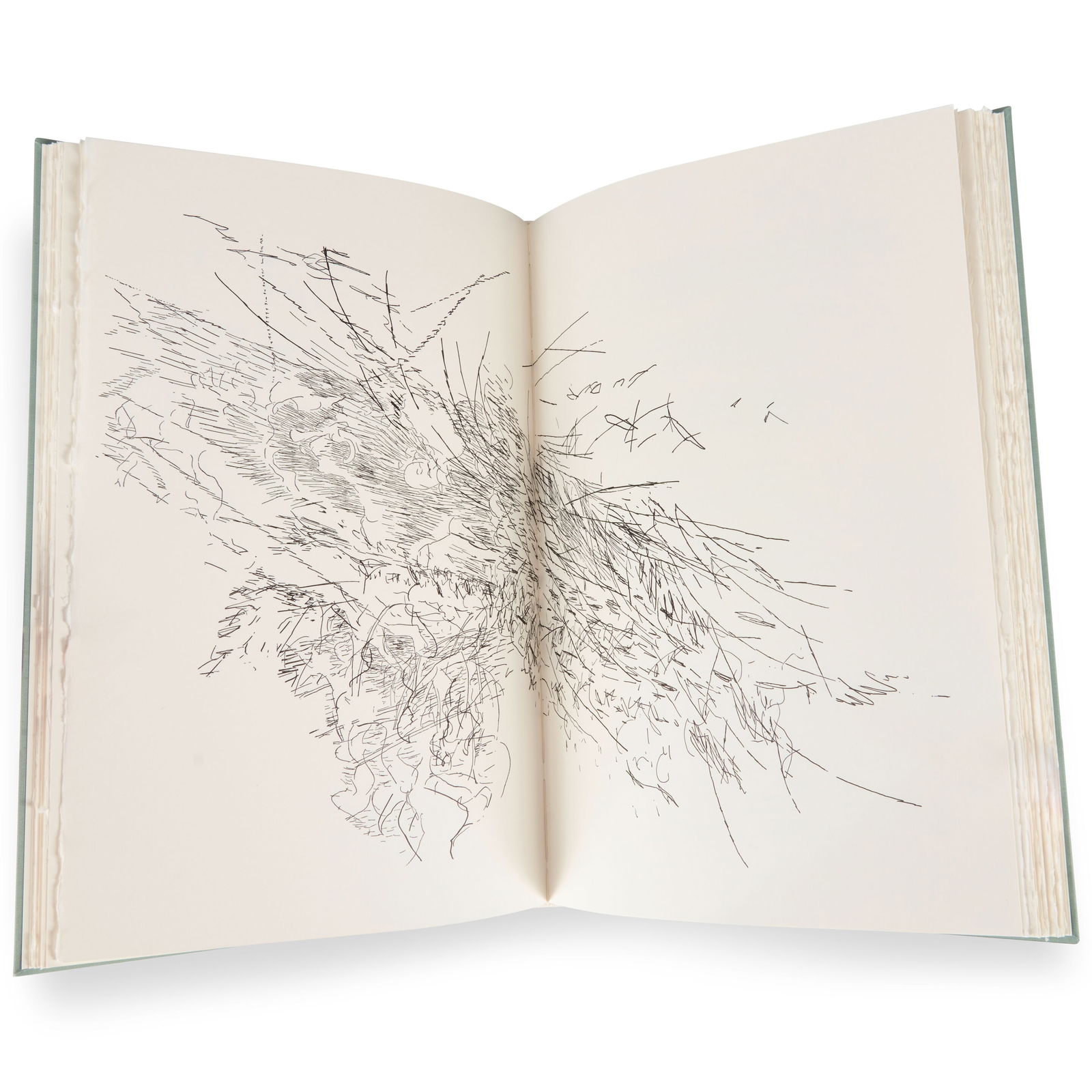ARION PRESS. SAPPHO. MEHRETU, JULIE, illustrator. Poetry of Sappho. San Francisco: The Arion Pr...: ARION PRESS. SAPPHO. MEHRETU, JULIE, illustrator. Poetry of Sappho. San Francisco: The Arion Press, 2011. Folio. 20 relief prints by Julie Mehretu; numerous wood engravings by Anita Cowles Rearden. Te