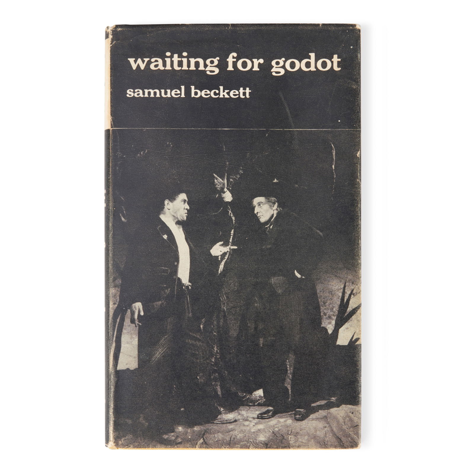 FIRST ENGLISH EDITION OF GODOT. BECKETT, Samuel (1906-1989).  Waiting for Godot.  London: Faber ... (1 of 1)