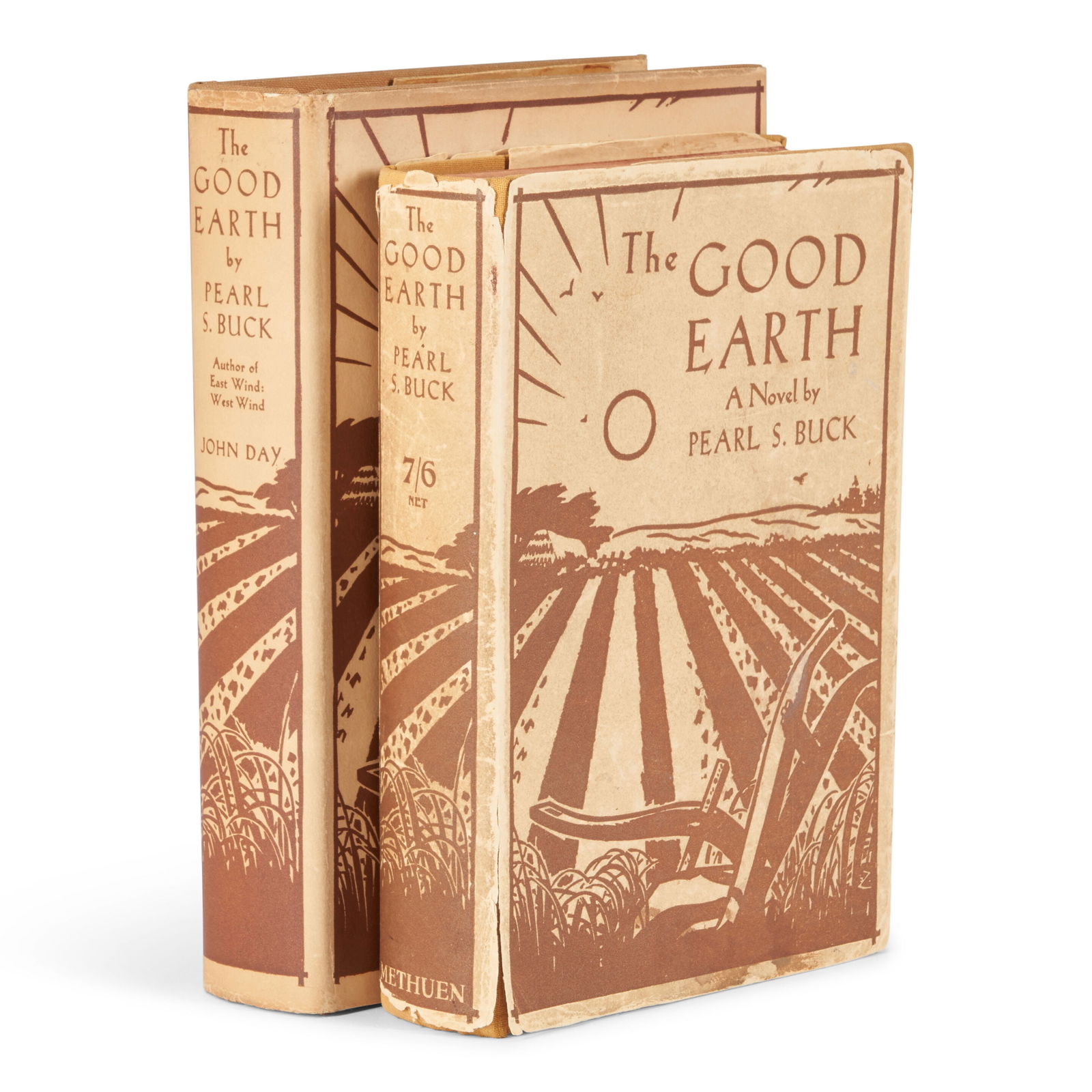 PEARL S. BUCK, THE GOOD EARTH. BUCK, PEARL S. 1892-1973. The Good Earth.  New York: The John Day... (1 of 8)