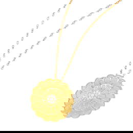 CARERRA Y CARERRA: 18K GOLD AND DIAMOND PENDANT NECKLACE