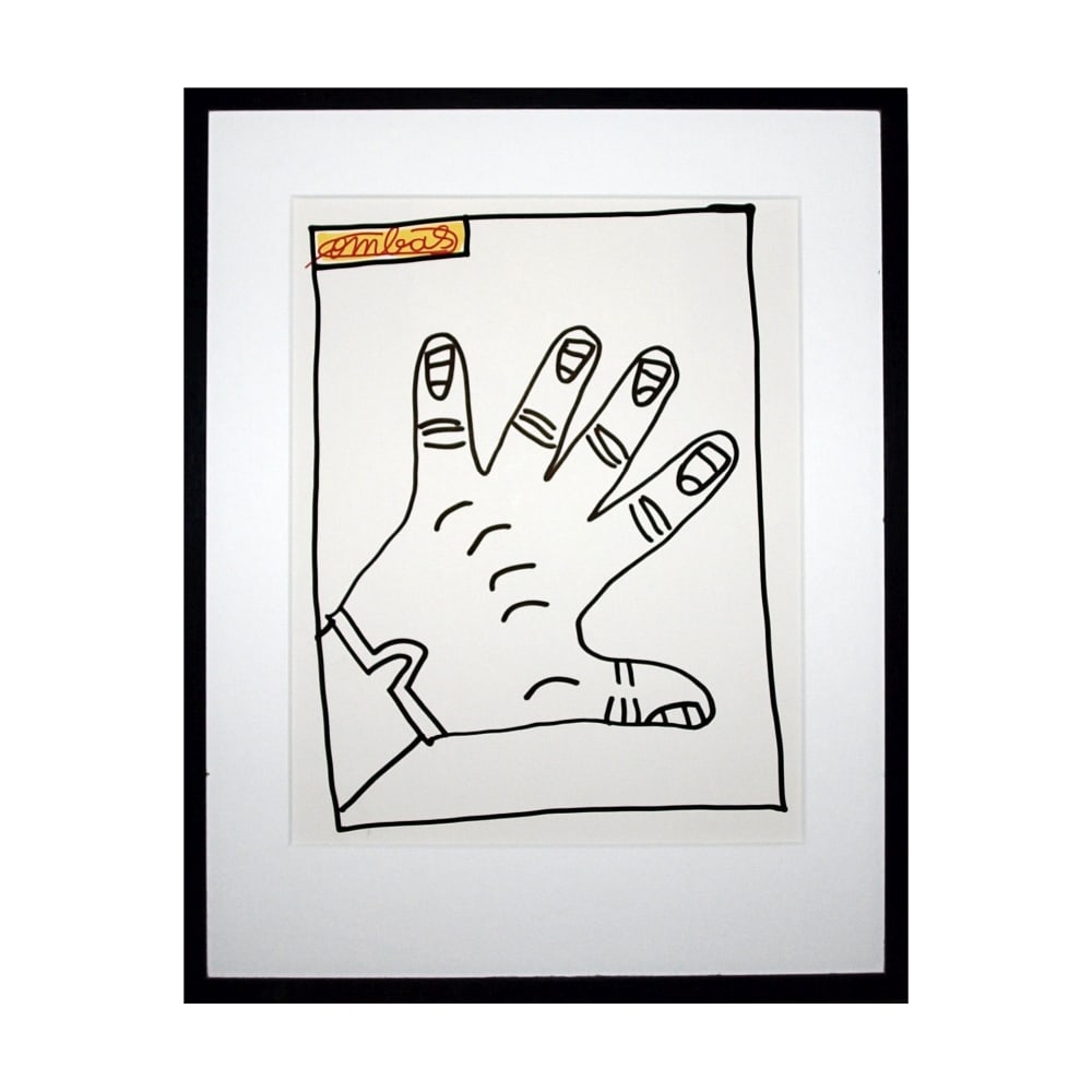 ROBERT COMBAS (NE EN 1957) Artists' Handbook, 2007 Ouvrage dans un coffret en cuir reprenant plu...: ROBERT COMBAS (NE EN 1957) Artists' Handbook, 2007 Ouvrage dans un coffret en cuir reprenant plus de trois cents reproductions de mains d'artistes modernes et contemporains connus Accompagné d'un