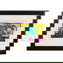 KEITH HARING (1958-1990) Pop Shop II, 1988 (Littmann, pp. 96-97)Sérigraphie en couleurs de ...