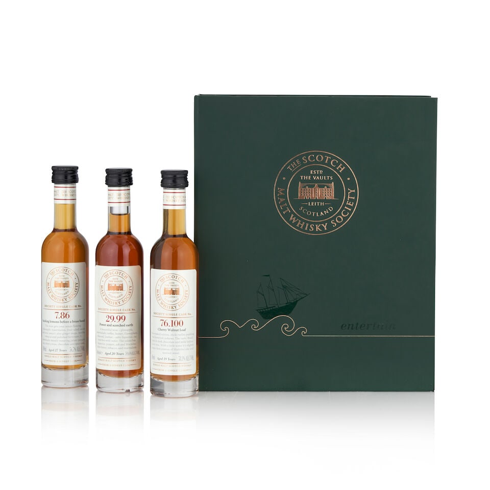 Longmorn Scotch Malt Whisky Society 7.86 27 Years Old (1 bottle, 100ml) Laphroaig Scotch Malt Wh... (1 of 1)