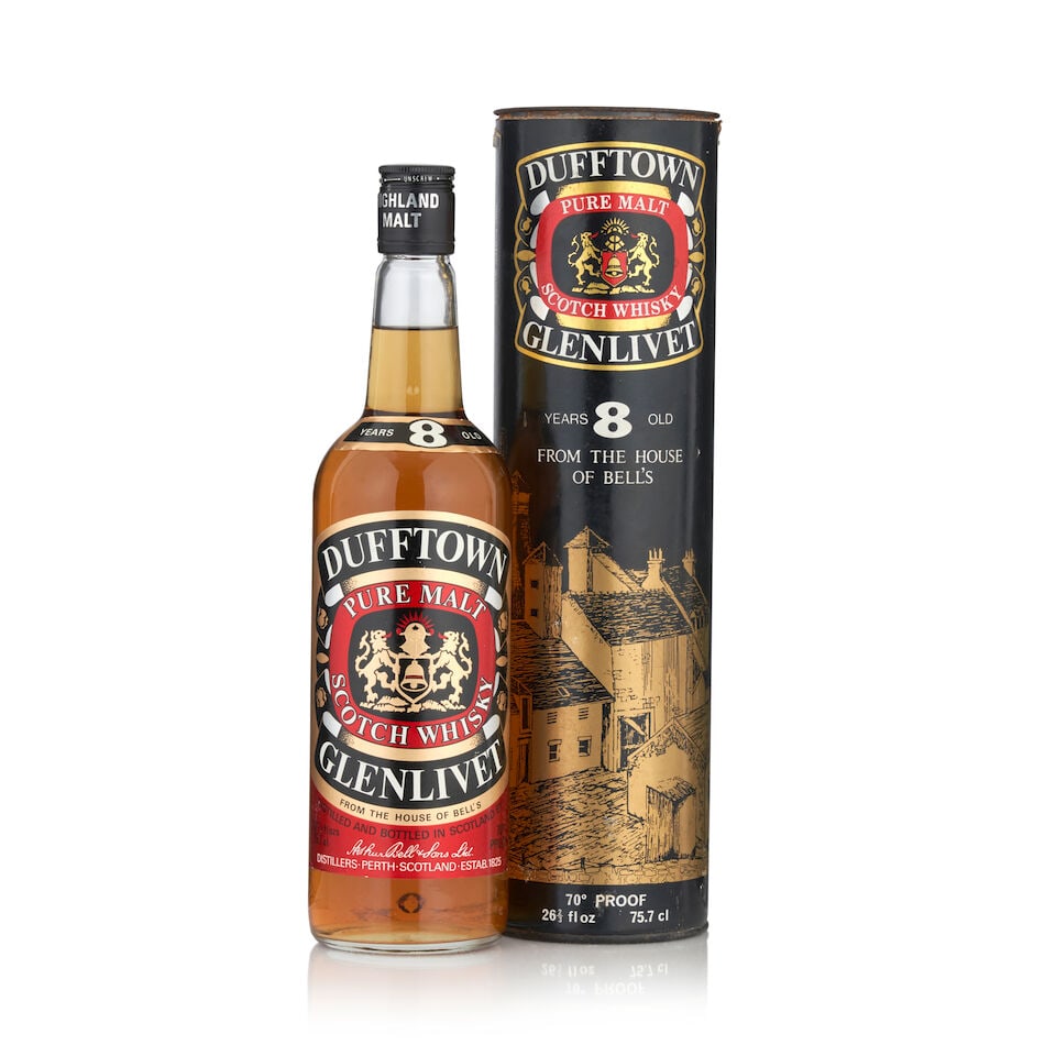 Dufftown-Glenlivet Pure Malt 8 Years Old (1 bottle, 757ml) (1 of 1)