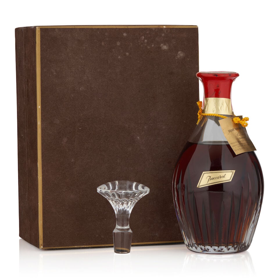 Balaton Cognac Grande Champagne Extra Baccarat Decanter (1 bottle, 750ml) (1 of 1)