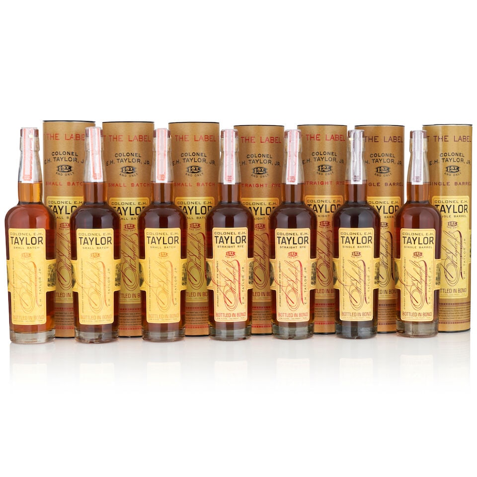 Colonel E.H. Taylor Single Barrel (2 bottles, 750ml) Colonel E.H. Taylor Small Batch (3 bottles,... (1 of 1)