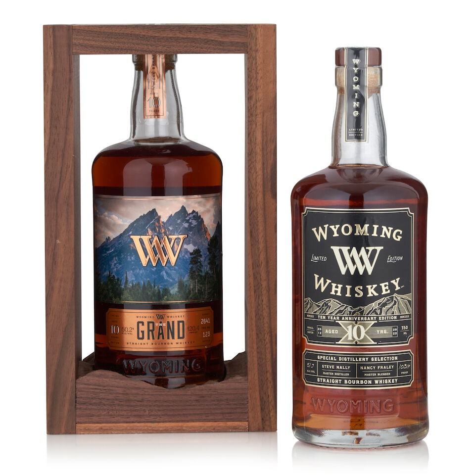 Wyoming Whiskey The Grand 10 Years Old (1 bottle, 750ml)  Wyoming Whiskey 10th Anniversary 10 Ye... (1 of 1)