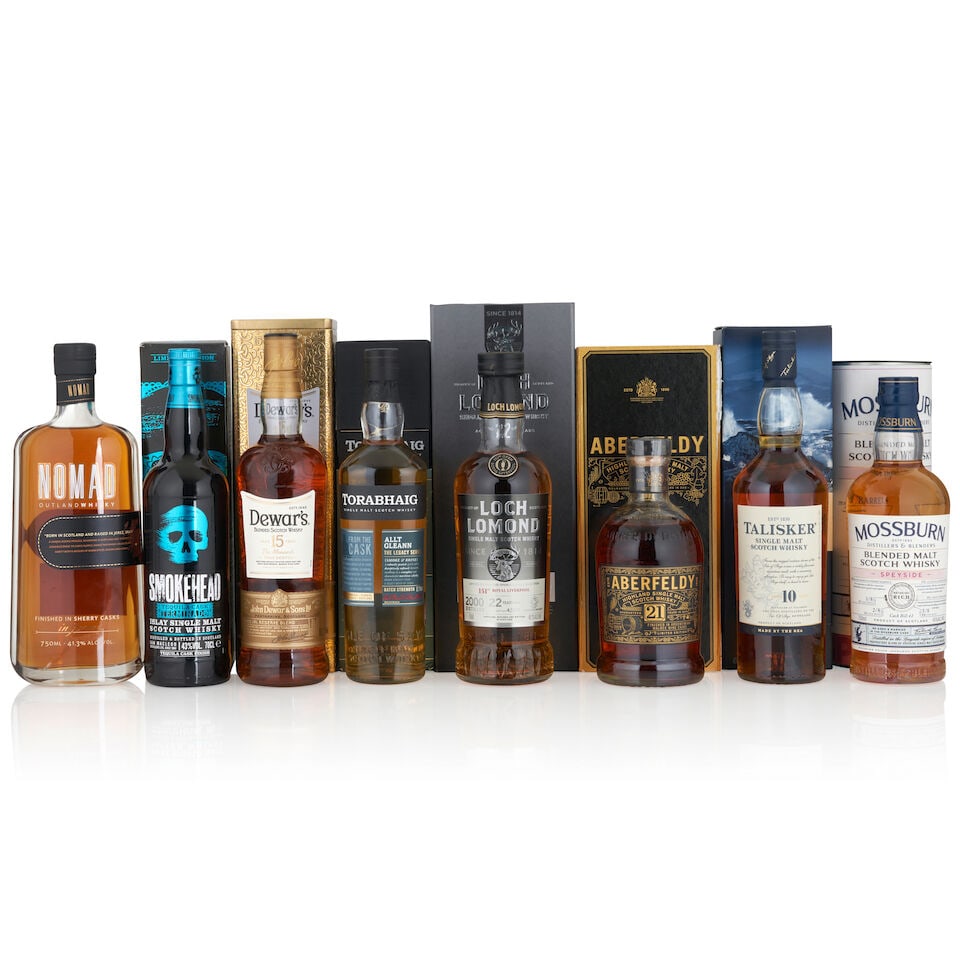 Loch Lomond The Open Limited Edition 22 Years Old, 2000 (1 bottle, 750ml) Smokehead Tequila Cas... (1 of 1)