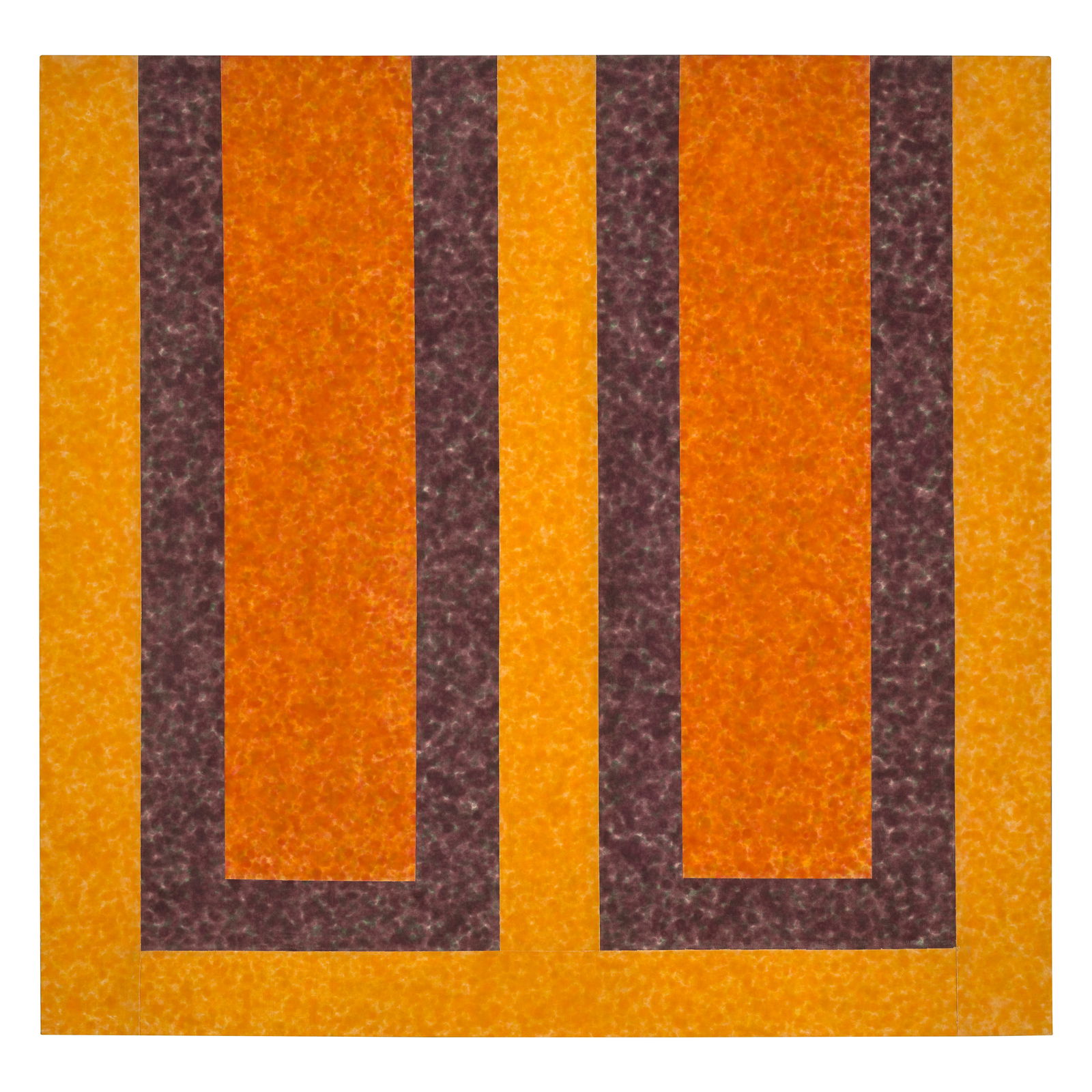 HOWARD MEHRING (1931-1978) Cadmium Double 76 1/2 x 79 in (194.3 x 200.7 cm) (Painted in 1963): HOWARD MEHRING (1931-1978) Cadmium Double Magna on canvas collage 76 1/2 x 79 in (194.3 x 200.7 cm) Painted in 1963 Footnotes: Provenance Vincent Melzac Collection, Washington, D.C. Thence