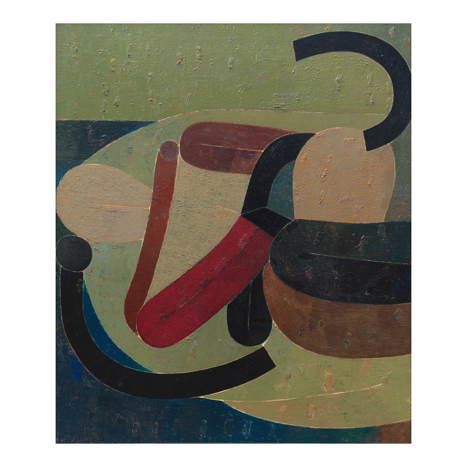 MIYOKO ITO (1918-1983) The Sea 45 x 38 in (114.3 x 96.5 cm) (Painted circa 1957-1959): MIYOKO ITO (1918-1983) The Sea signed and inscribed ''The Sea' Miyoko Ito' (on the stretcher) oil on canvas 45 x 38 in (114.3 x 96.5 cm) Painted circa 1957-1959 Footnotes: Provenance