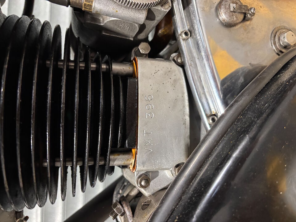 1966 Velocette 499cc Venom Thruxton Frame no. RS18881 Engine no. VMT 396 - 6