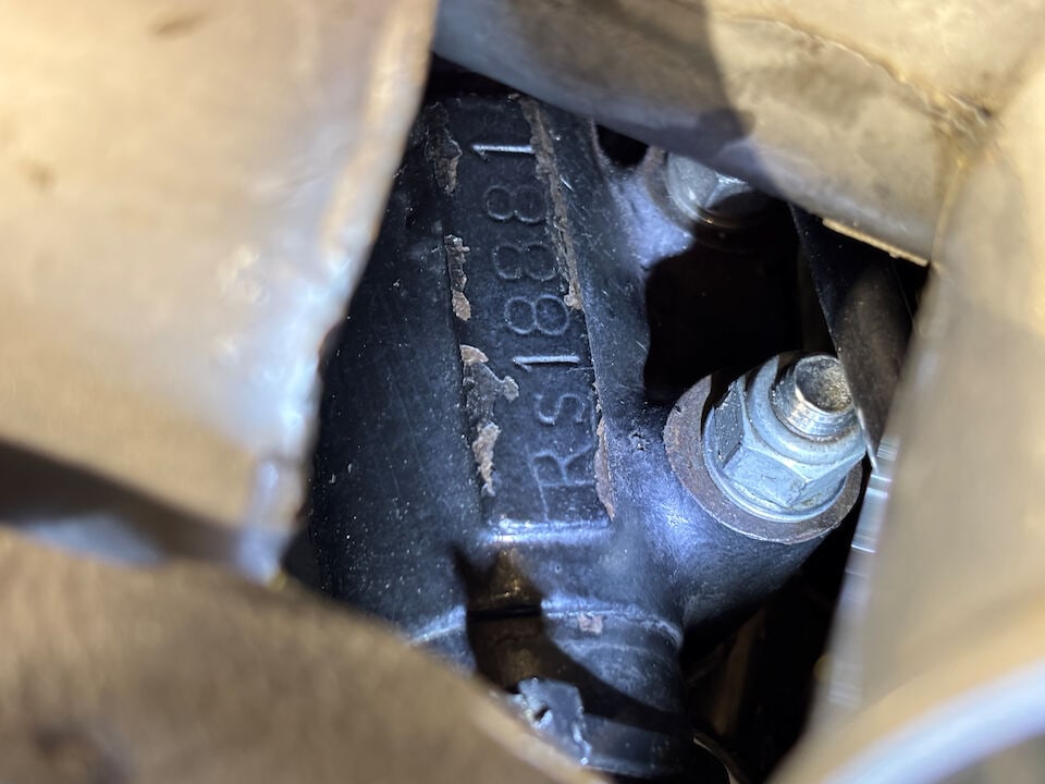 1966 Velocette 499cc Venom Thruxton Frame no. RS18881 Engine no. VMT 396 - 8