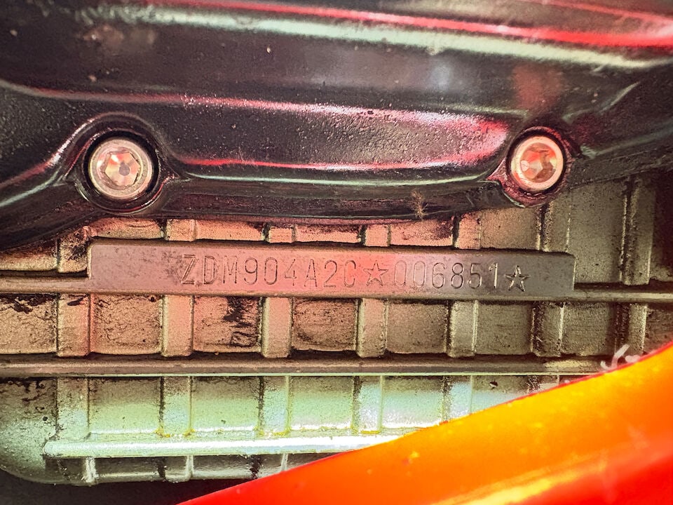 1993 Bimota 904cc DB2 Frame no. DB200056 Engine no. ZDM904AZC*006551* - 2