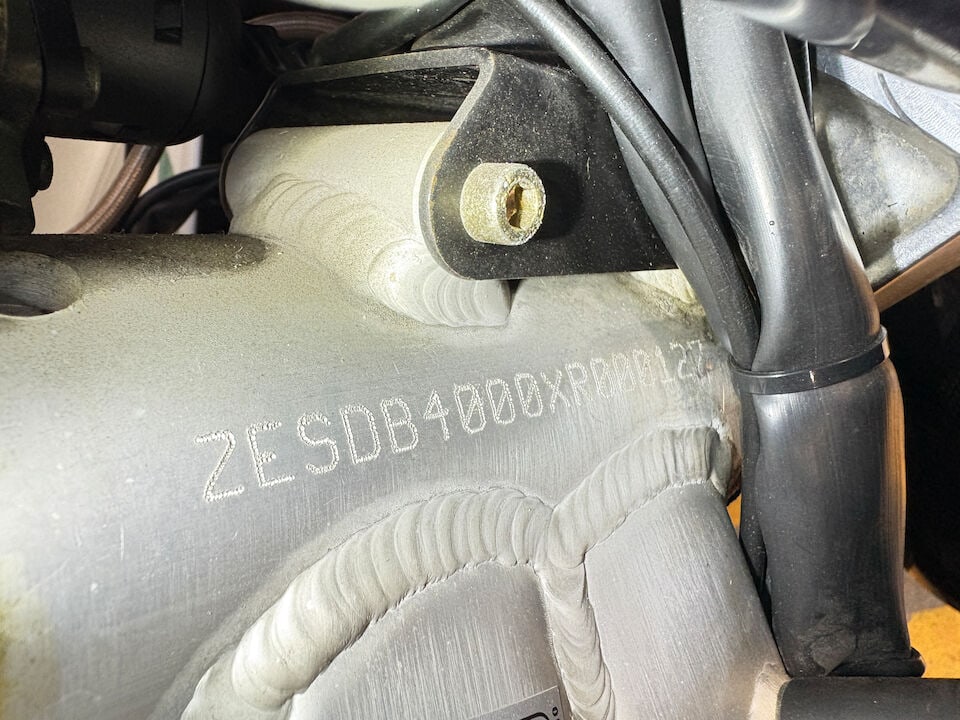 c.1999 Bimota 904cc DB4 Frame no. ZE5DB4000XR000127 Engine no. ZDM904A2C*049772* - 5