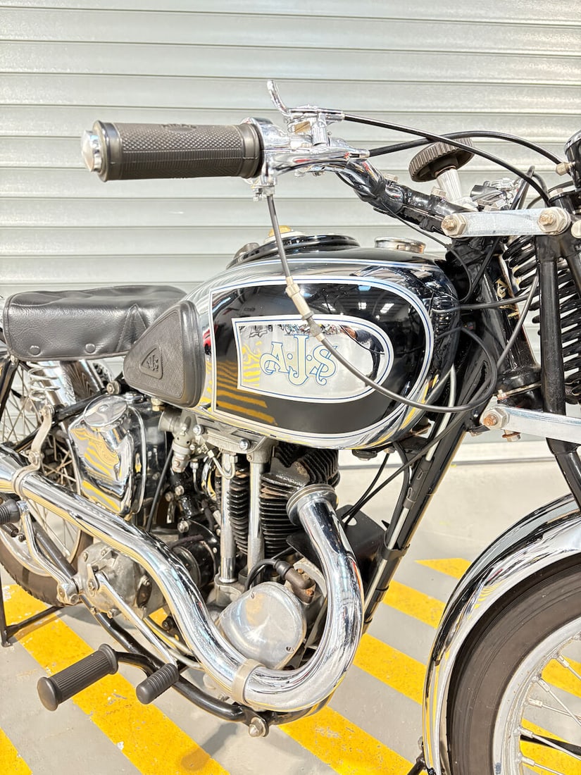 1938 AJS 348cc Model 26 Silver Streak Frame no. 5937 Engine no. 38/26SS 64548 A - 13