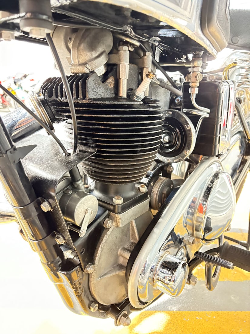 1938 AJS 348cc Model 26 Silver Streak Frame no. 5937 Engine no. 38/26SS 64548 A - 5