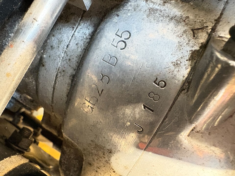 1956 AJS 498cc Model 20 Frame no. A44646 Engine no. 56/20 29331 - 6