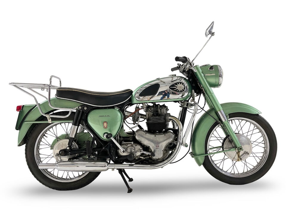 1959 BSA 497cc A7SS Frame no. GA7.1241 Engine no. CA7SS (see text): 1959 BSA 497cc A7SS Registration no. 395 HKL Frame no. GA7.1241 Engine no. CA7SS (see text) Announced in September 1946, the A7 was BSA's first production parallel twin. In 1951 the engine was extensi