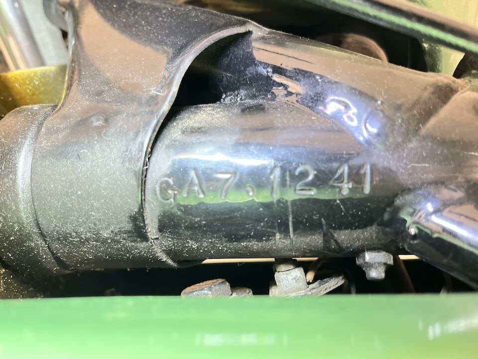 1959 BSA 497cc A7SS Frame no. GA7.1241 Engine no. CA7SS (see text) - 4