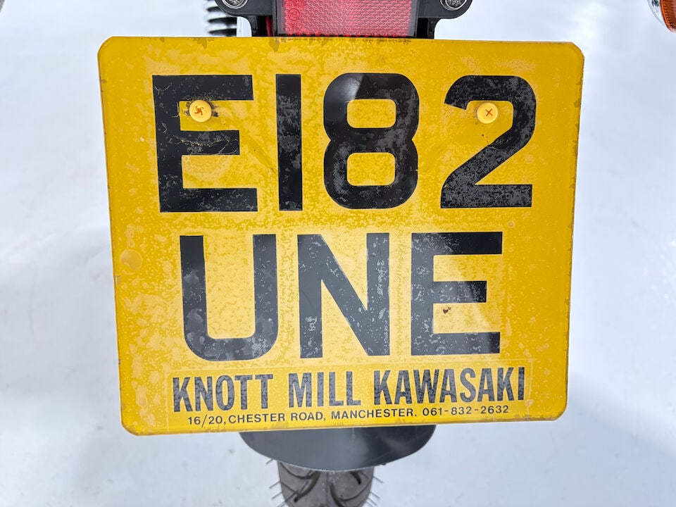 1987 Kawasaki KH-125 Frame no. KH125K-004301 Engine no. KH125DE014535 - 16