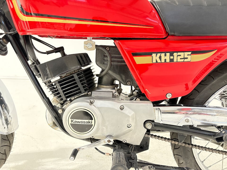 1987 Kawasaki KH-125 Frame no. KH125K-004301 Engine no. KH125DE014535 - 5