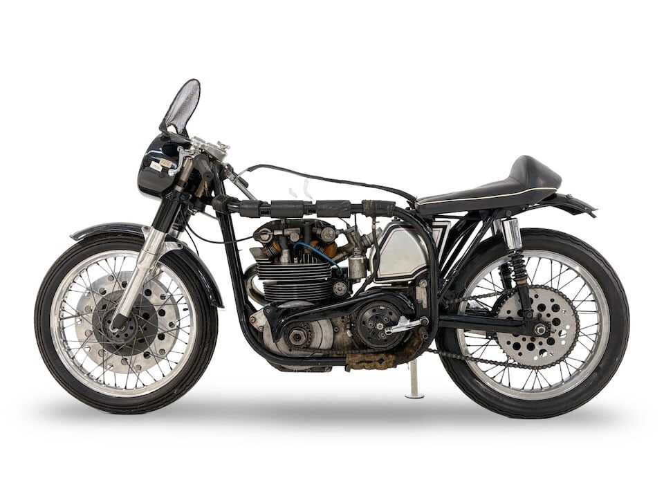 Believed Doug Hele experimental, c.1954/1960 Norton 350cc Manx 'Outside-Flywheel' Racing Motorcy... - 6